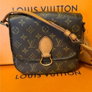 🔥SEND OFEER🔥Louis Vuitton St Cloud Classic Monogram Crossbody Bag